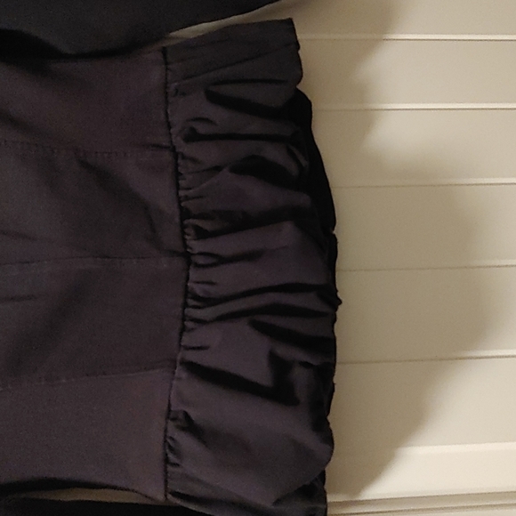 3/$25 JOCKEY  Black ruffled athletic jacket size child us XS - Picture 5 of 6